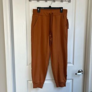Athleta Rust Orange Jogger Track Pants